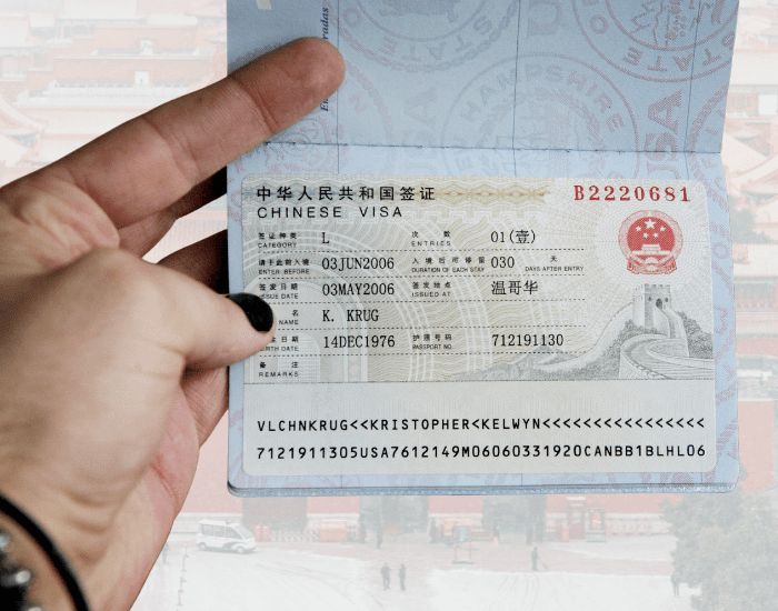 hành khách có thể xin visa nhập cảnh tuyến Trương Gia Giới
